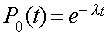 Poisson Distribution for no arrivals